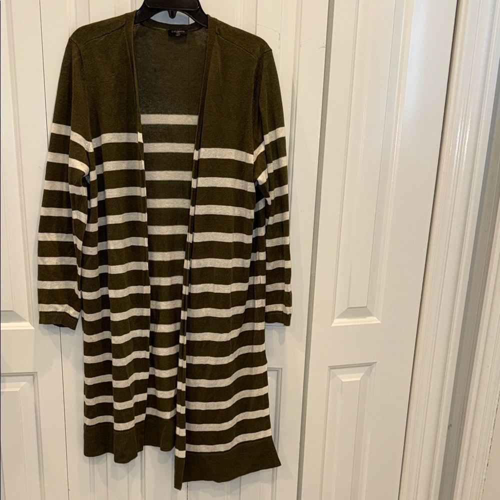 Talbots Olive Knit Sweater‎